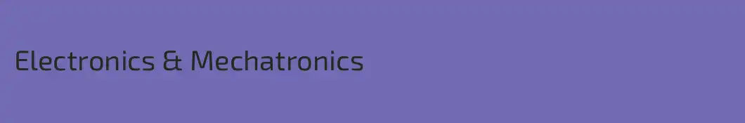 Electronics & Mechatronics